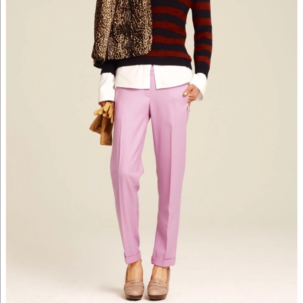 Pink J. Crew pants
